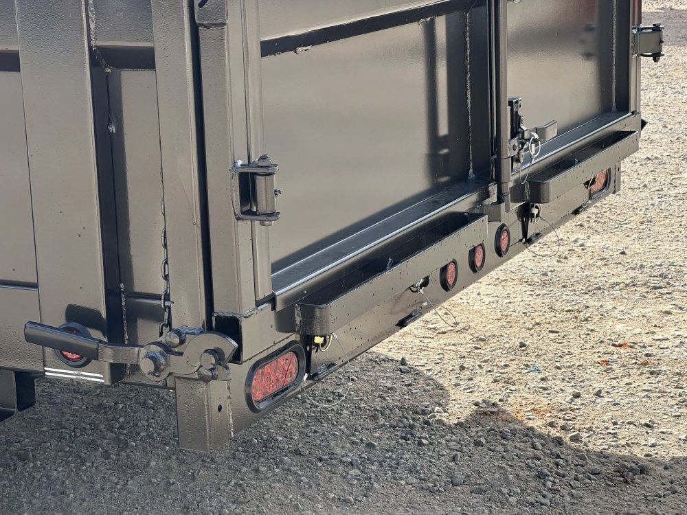 83"x14' Bumper Pull Dump Trailer 36" Sides - 14k GVWR - Telescopic - DT2 Contractor/Dump Trailers - Stryker Dealership Group