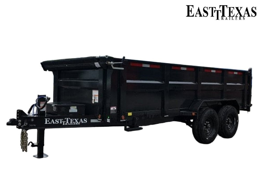 83"x16' Bumper Pull Dump Trailer 36" Sides - 14k GVWR - Dump Trailers/Dump Trailers - Stryker Dealership Group