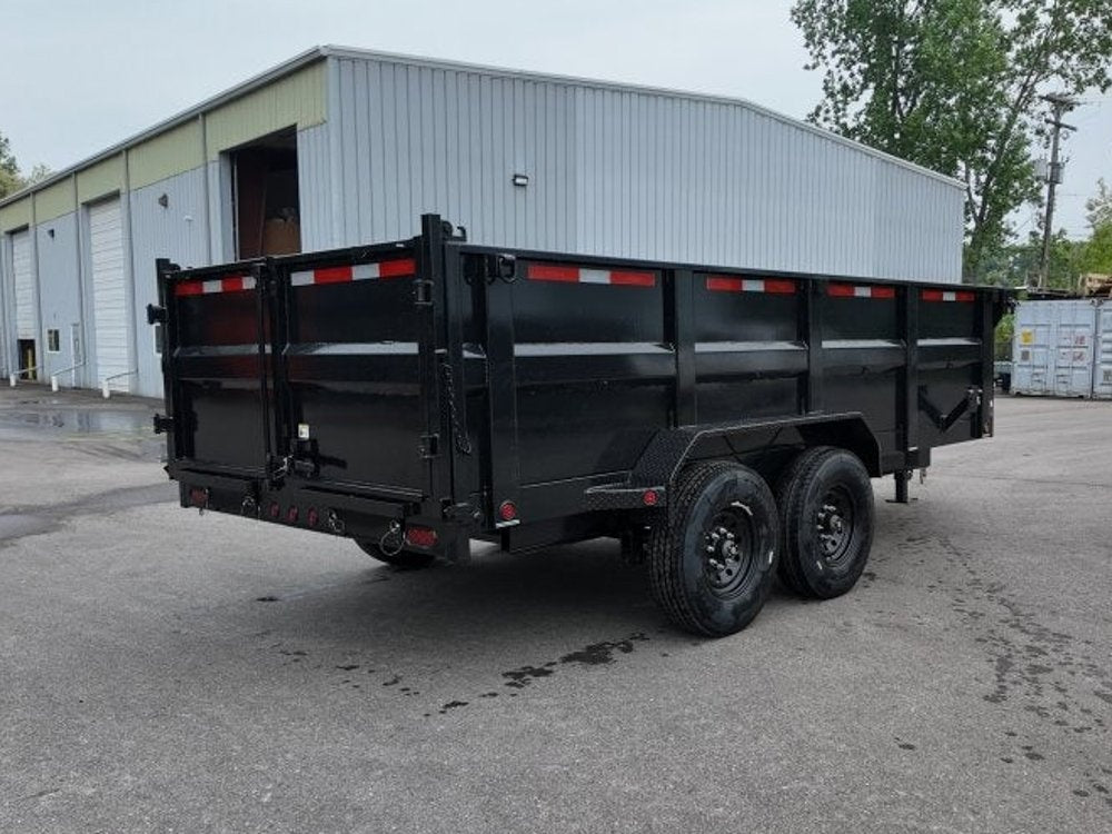 83"x16' Bumper Pull Dump Trailer 36" Sides - 14k GVWR - Dump Trailers/Dump Trailers - Stryker Dealership Group