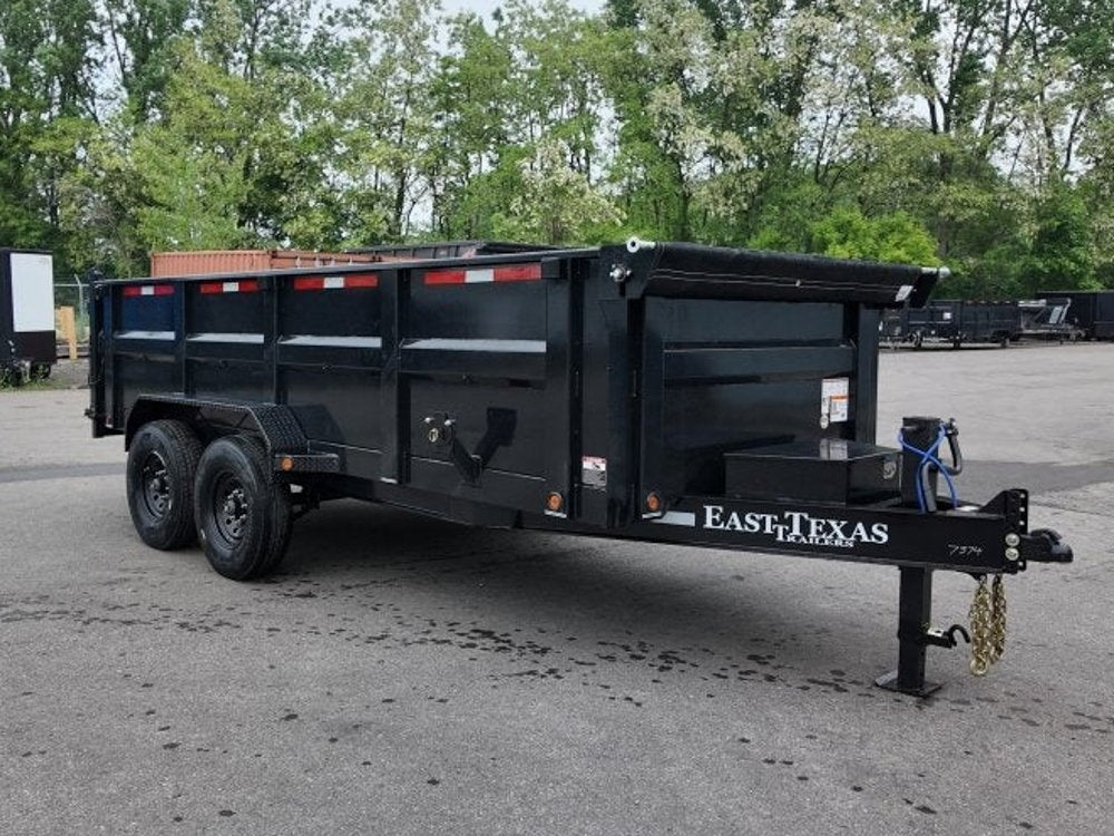 83"x16' Bumper Pull Dump Trailer 36" Sides - 14k GVWR - Dump Trailers/Dump Trailers - Stryker Dealership Group