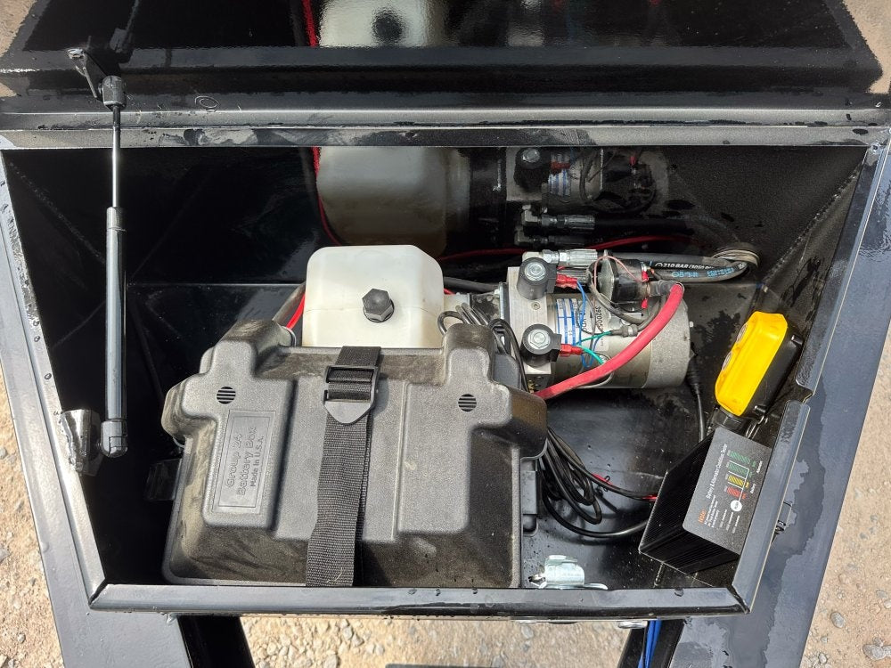 83"x16' Bumper Pull Dump Trailer 36" Sides - 14k GVWR - DT2 Contractor/Dump Trailers - Stryker Dealership Group