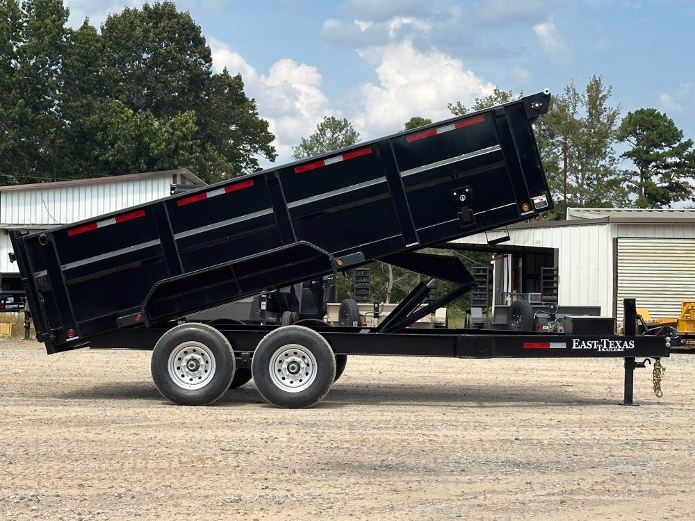 83"x16' Bumper Pull Dump Trailer 36" Sides - 14k GVWR - DT2 Contractor/Dump Trailers - Stryker Dealership Group