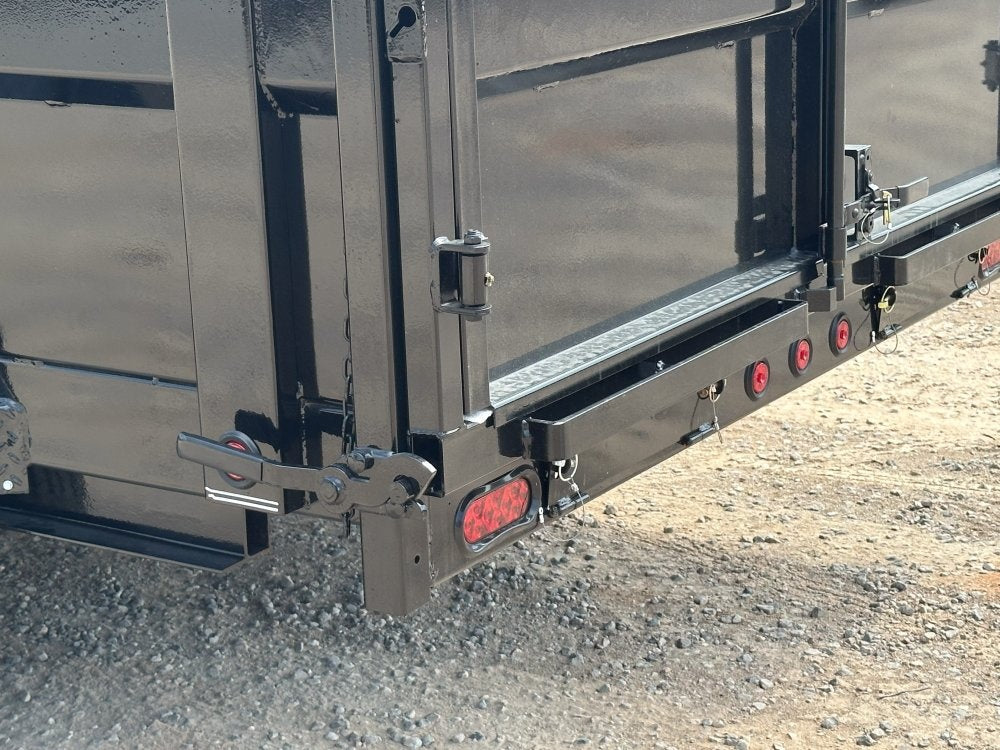 83"x16' Bumper Pull Dump Trailer 36" Sides - 14k GVWR - DT2 Contractor/Dump Trailers - Stryker Dealership Group