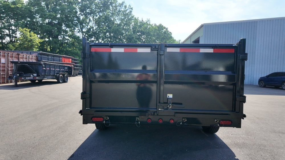 83"x16' Bumper Pull Dump Trailer 36" Sides - 16k GVWR - Telescopic Lift - Bumper Pull Dump/Dump Trailers - Stryker Dealership Group