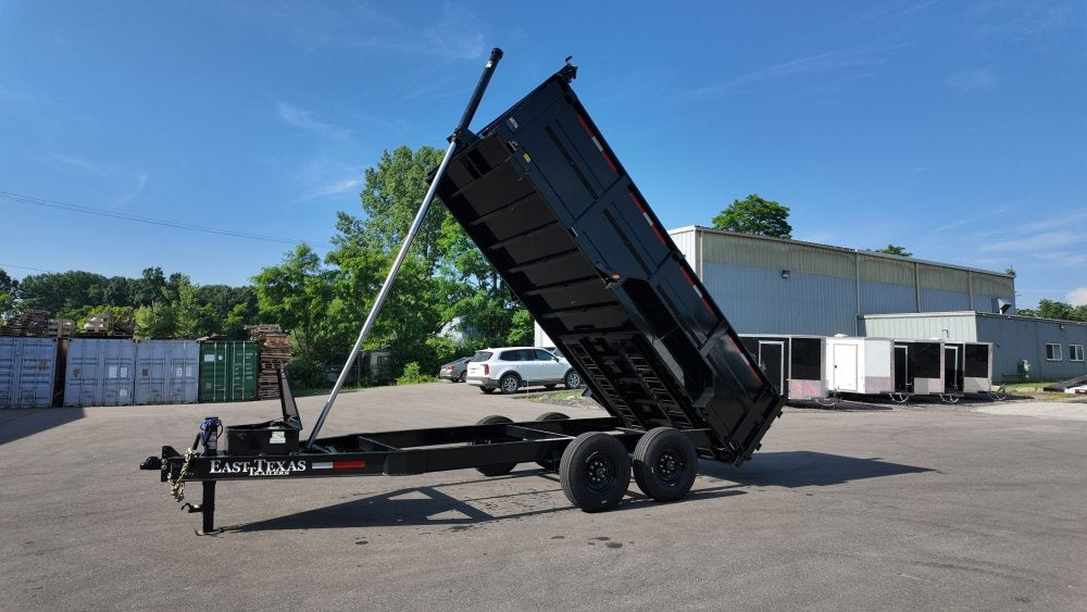 83"x16' Bumper Pull Dump Trailer 36" Sides - 16k GVWR - Telescopic Lift - DT2 Contractor/Dump Trailers - Stryker Dealership Group