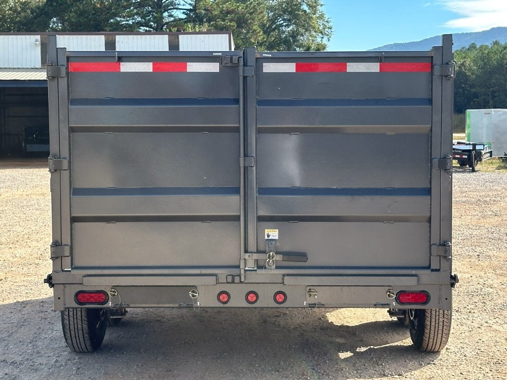 83"x16' Bumper Pull Dump Trailer 48" Sides - 14k GVWR - DT2 Contractor/Dump Trailers - Stryker Dealership Group