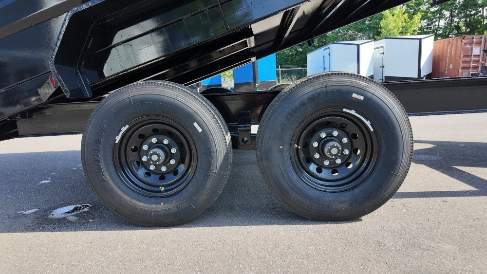 83"x16' Bumper Pull Dump Trailer 48" Sides - 16k GVWR - Telescopic Lift - Dump Trailers/Dump Trailers - Stryker Dealership Group