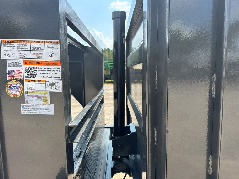 83"x16' Gooseneck Dump Trailer 48" Sides - 16k GVWR - Telescopic Lift - DT2 Contractor/Dump Trailers - Stryker Dealership Group