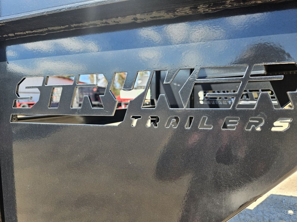 40' Stryker Gooseneck (2) 12K Axles Straight Deck Dual Wheels 3654