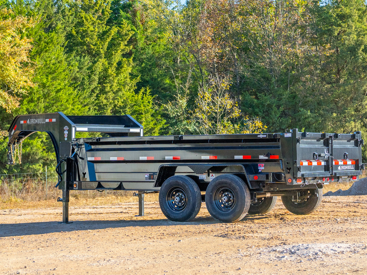 IronBull DTG Gooseneck Dump Trailer