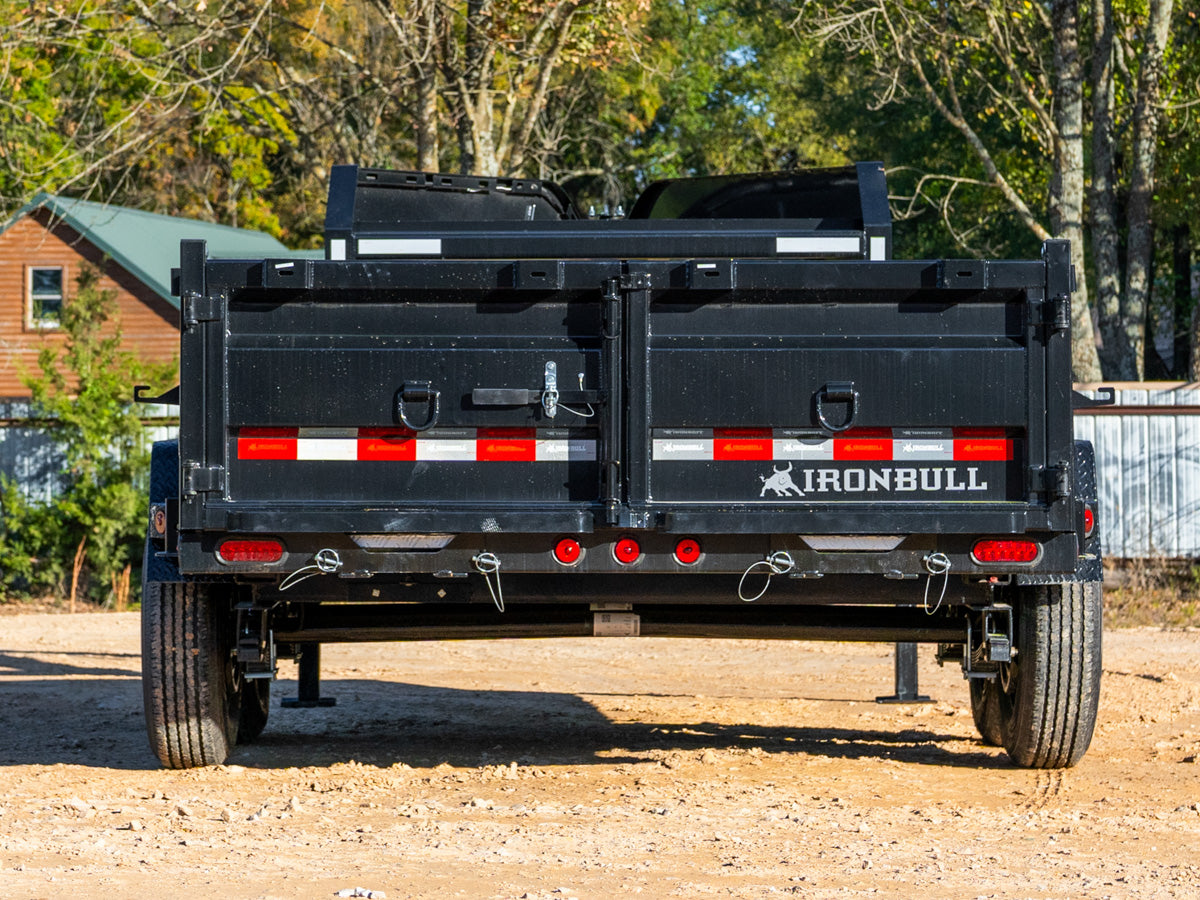 IronBull DTG Gooseneck Dump Trailer