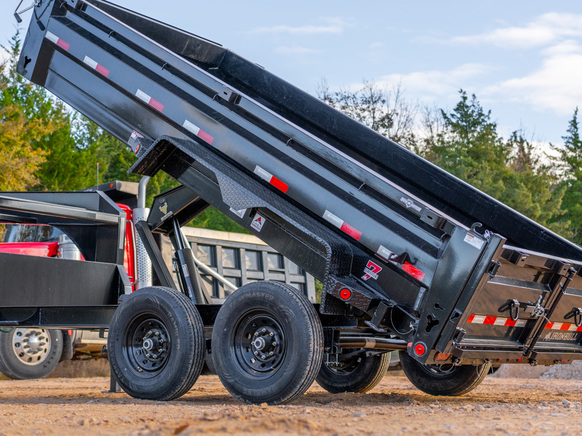 IronBull DTG Gooseneck Dump Trailer