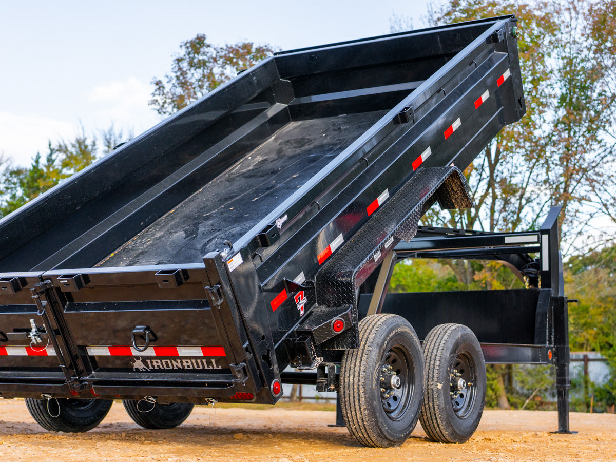 IronBull DTG Gooseneck Dump Trailer