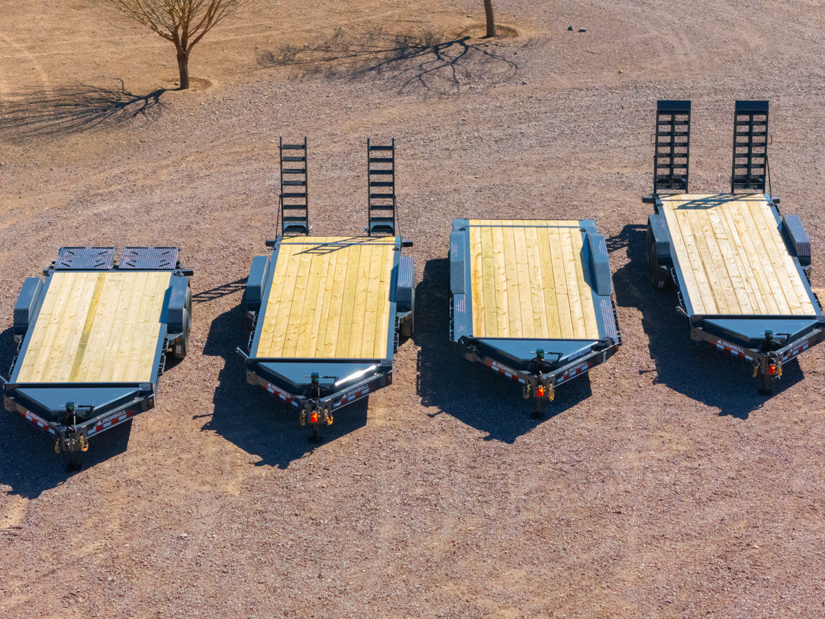 IronBull EWB Bumper Pull Equipment Trailer
