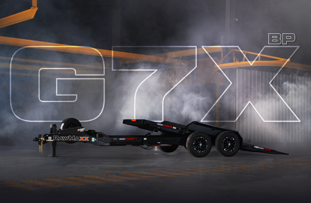 RawMaxx G7X Bumper Pull 83" Gravity Tilt Trailer