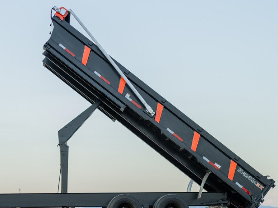 RawMaxx HDX Gooseneck Dump Trailer