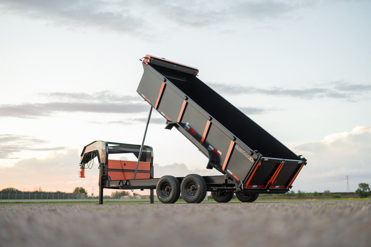 RawMaxx LPXT Gooseneck 83" Telescopic Dump