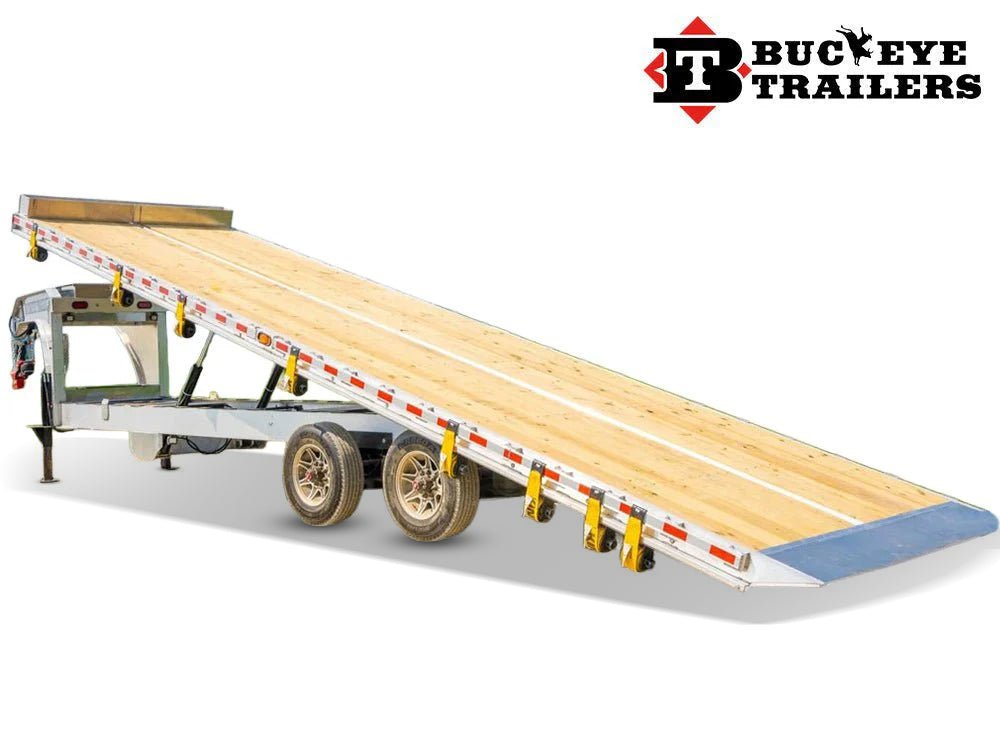Buckeye Aluminum Gooseneck Deckover Full Tilt Trailer - Stryker Dealership Group