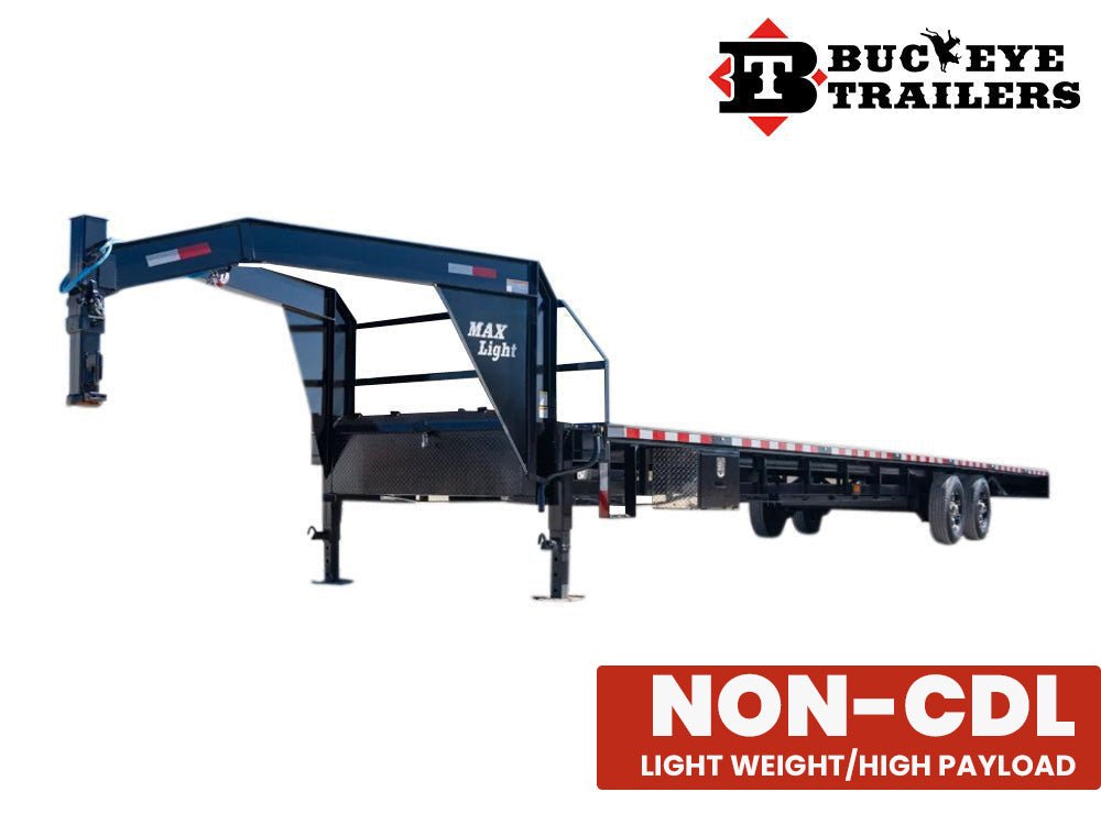 Buckeye Max Light 40′ Gooseneck Flatbed Trailer - Stryker Dealership Group
