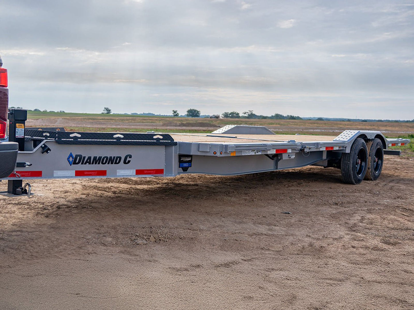 Diamond C HXD Low Pro Bumper Pull Extra Wide Tilt Equipment Trailer - Stryker Dealership Group