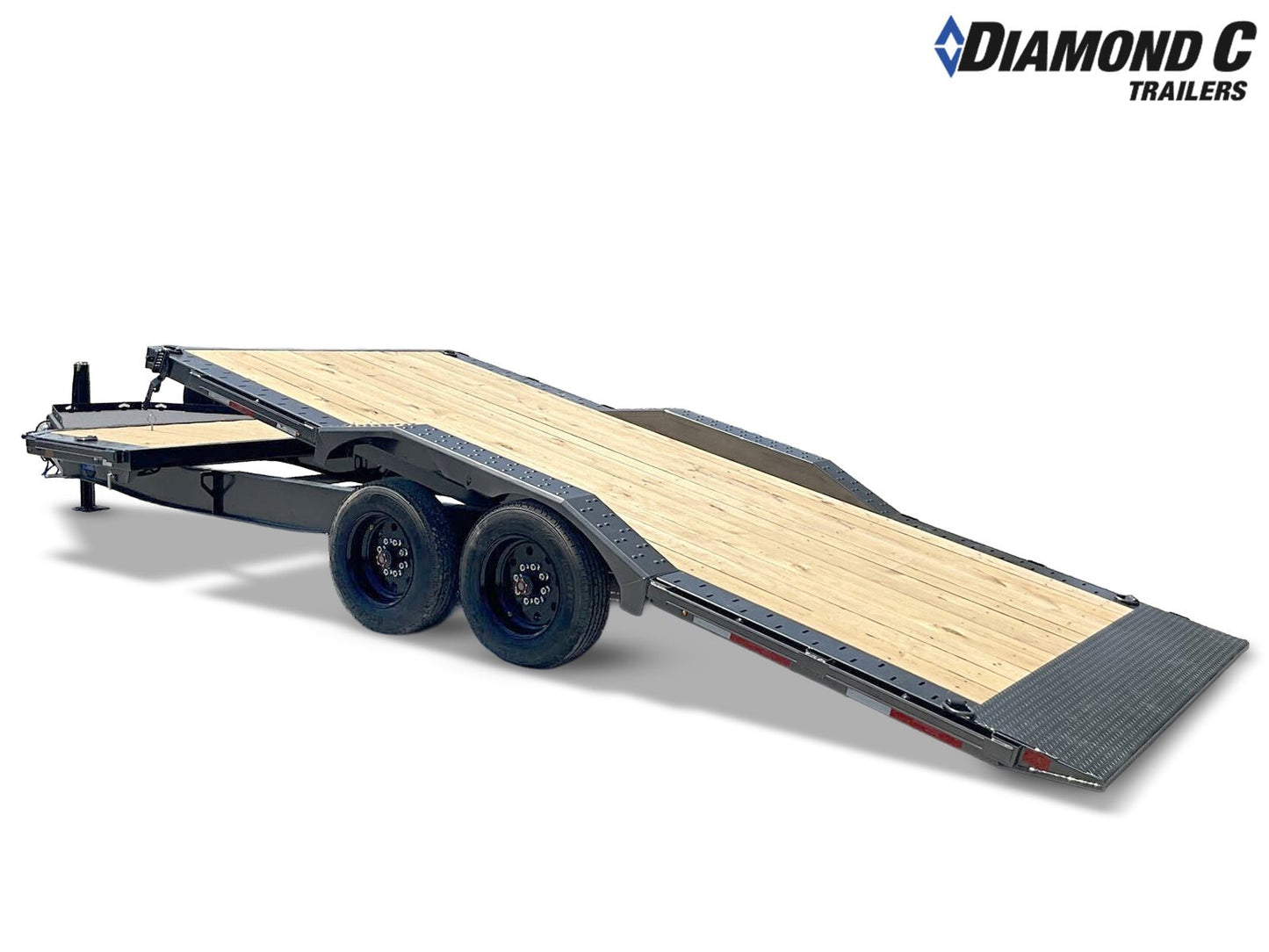 Diamond C HXD Low Pro Bumper Pull Extra Wide Tilt Equipment Trailer - Stryker Dealership Group