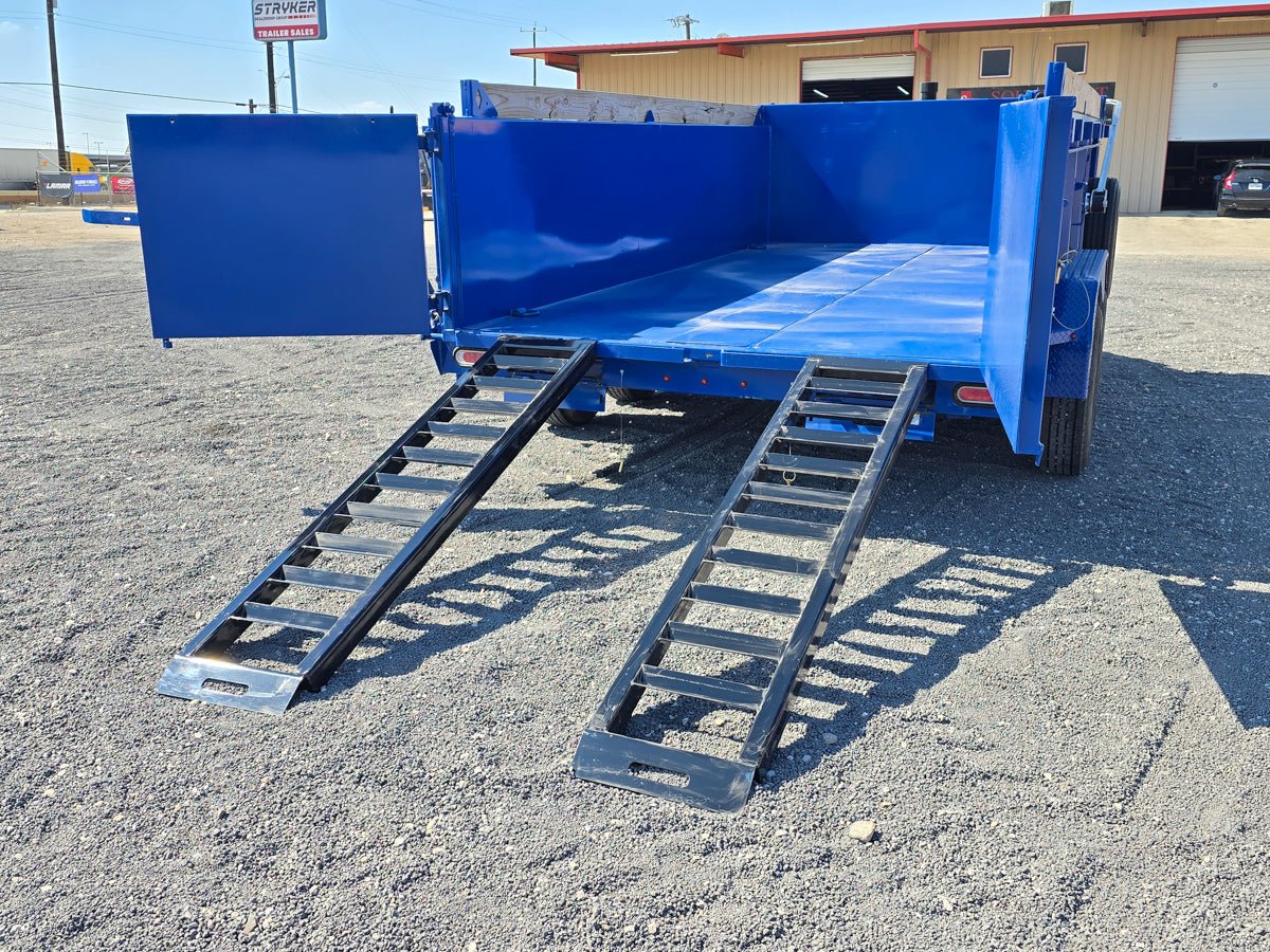 Diamond C LPT Bumper Pull Low Profile Dump Trailer - Stryker Dealership Group