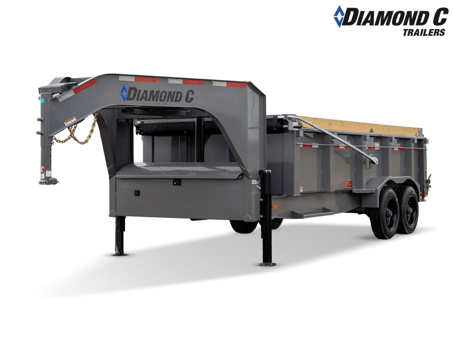 Diamond C LPT Gooseneck Low Profile Dump Trailer - Stryker Dealership Group