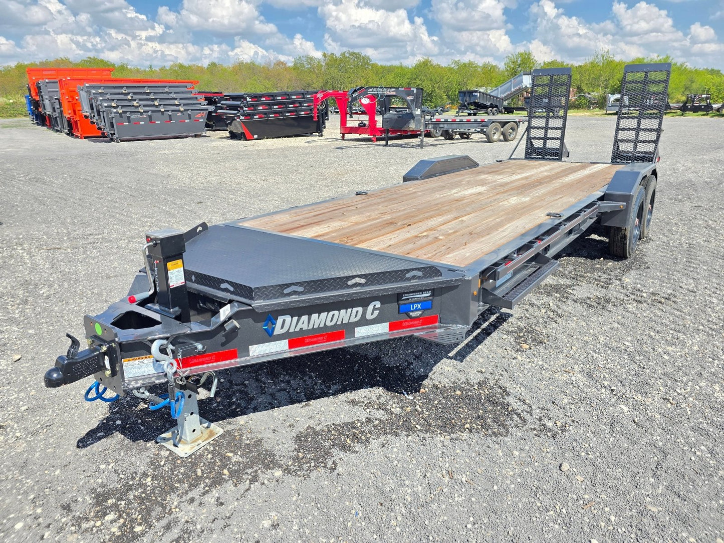 Diamond C LPX Low Profile Bumper Pull Equipment Trailer - Stryker Dealership Group