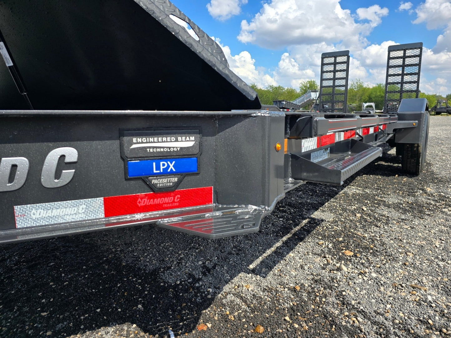 Diamond C LPX Low Profile Bumper Pull Equipment Trailer - Stryker Dealership Group