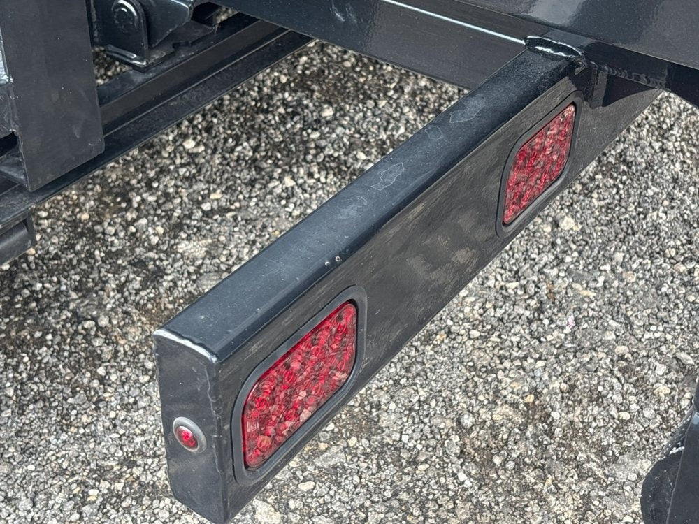 Dura Haul 14' BP Roll Off Bundle (2) 7k Axles + 3 Bins w/ 4' Walls - Roll Off Packages/RO 14' Bumper Pull - Stryker Dealership Group