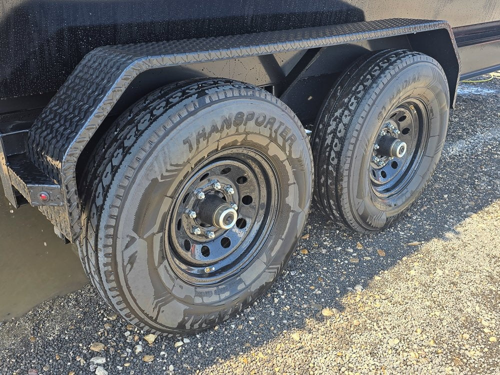 Dura Haul 14' GN Roll off Bundle (2) 7k Axles + 3 Bins w/ 4' Walls - Roll Off Packages/RO 14' Gooseneck - Stryker Dealership Group