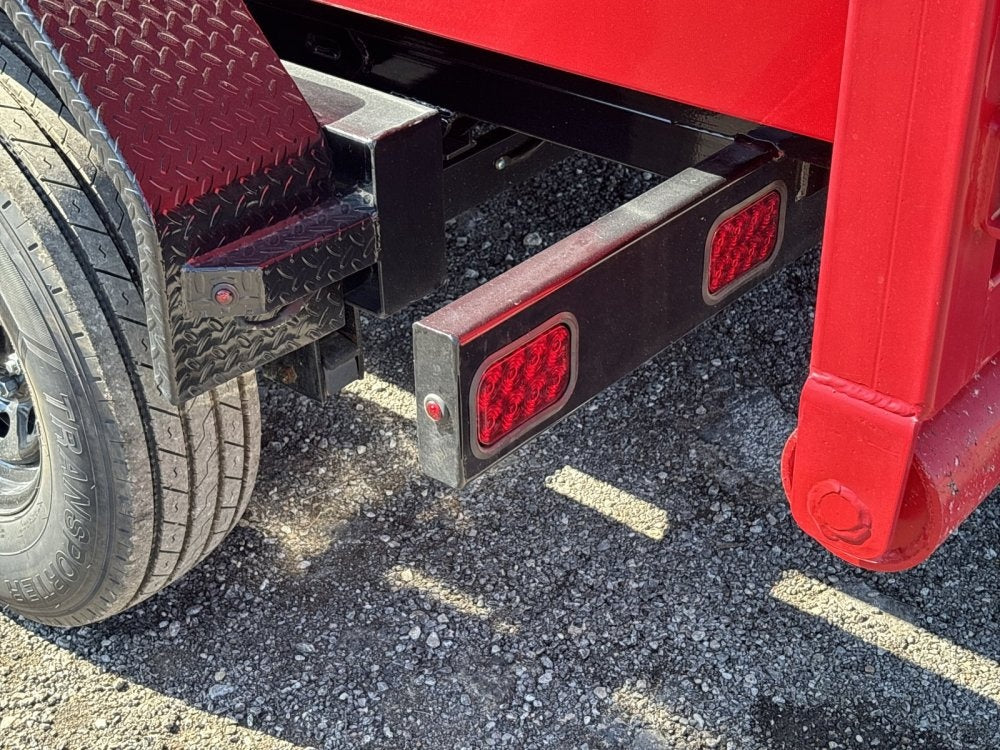 Dura Haul 14' GN Roll Off Bundle (2) 8k Axles + 2 Bins w/ 4' Walls - Roll Off Packages/RO 14' Gooseneck - Stryker Dealership Group