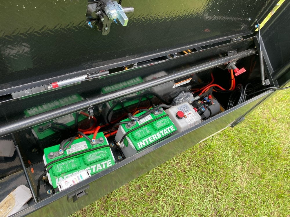 Dura Haul 14' GN Roll off Bundle (2) 8k Axles + 3 Bins w/ 4' Walls - Roll Off Packages/RO 14' Gooseneck - Stryker Dealership Group