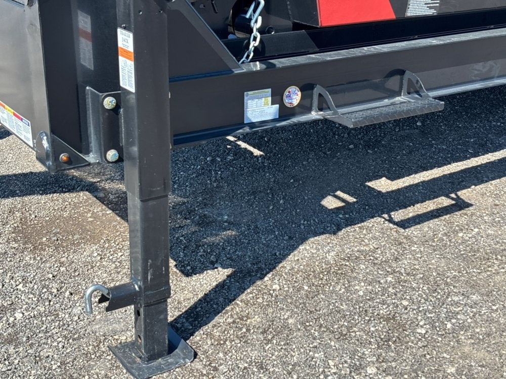 Dura Haul 16' GN Roll Off Bundle (2) 8k Axles + 2 Bins w/ 4' Walls - Roll Off Packages/RO 16' Gooseneck - Stryker Dealership Group