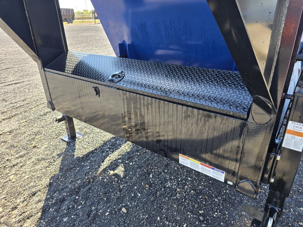 Dura Haul 16' GN Roll off Bundle (2) 8k Axles + 3 Bins w/ 4' Walls - Roll Off Packages/RO 16' Gooseneck - Stryker Dealership Group