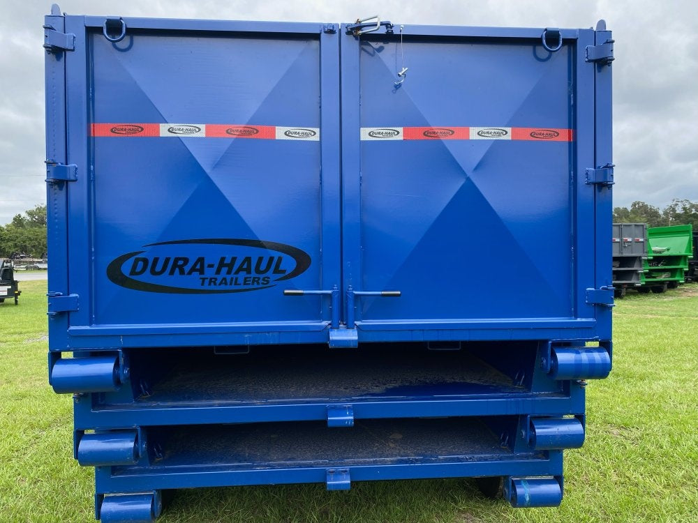 Dura Haul 16' GN Roll off Bundle (2) 8k Axles + 3 Bins w/ 4' Walls - Roll Off Packages/RO 16' Gooseneck - Stryker Dealership Group
