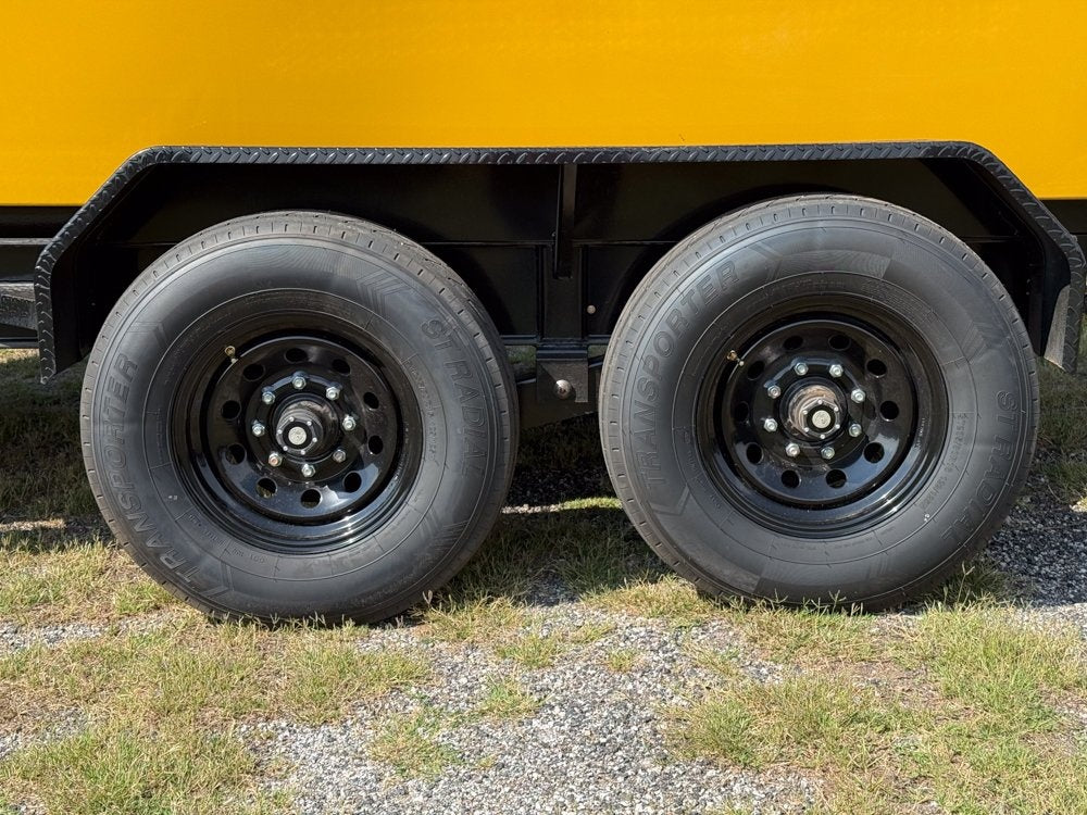 Dura Haul 16' GN Roll off Bundle (2) 8k Axles + 3 Bins w/ 4' Walls - Roll Off Packages/RO 16' Gooseneck - Stryker Dealership Group