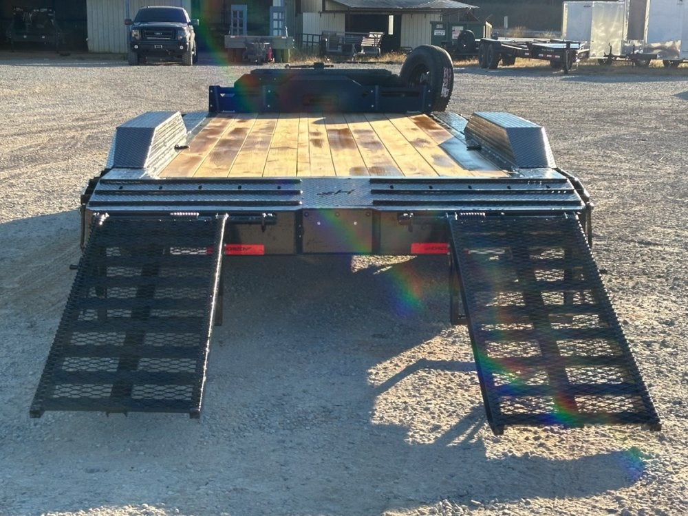 EHZ 20' x 83" BP EQUIPMENT TRAILER (2) 7K Axles, Stand Up Ramps, 14 Ply Tires - Equipment Trailers - Stryker Dealership Group