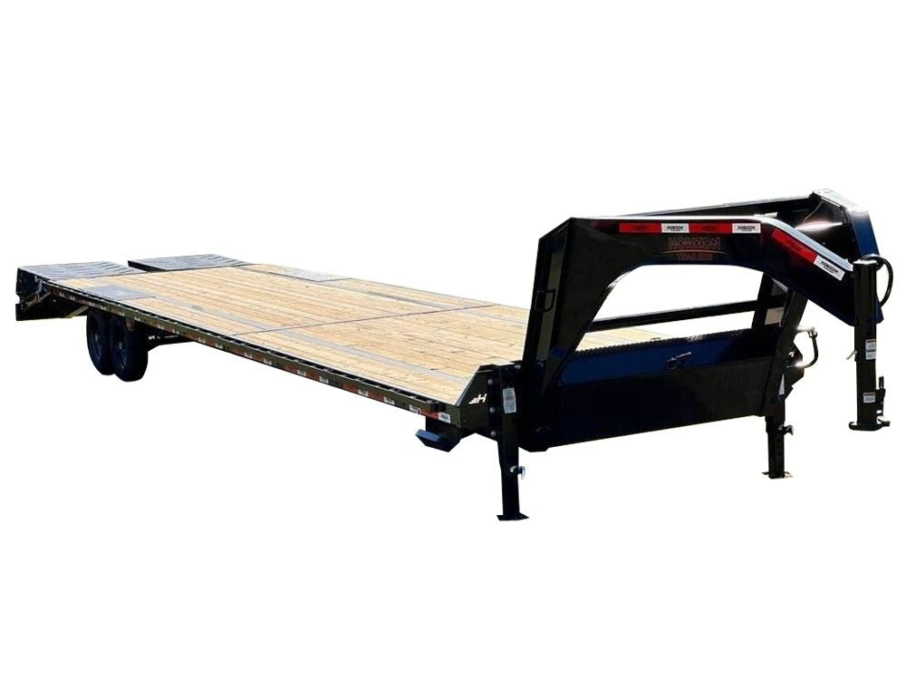 FTZ 40' Gooseneck (2) 8k Axles - Mega Ramps - 16k GVWR