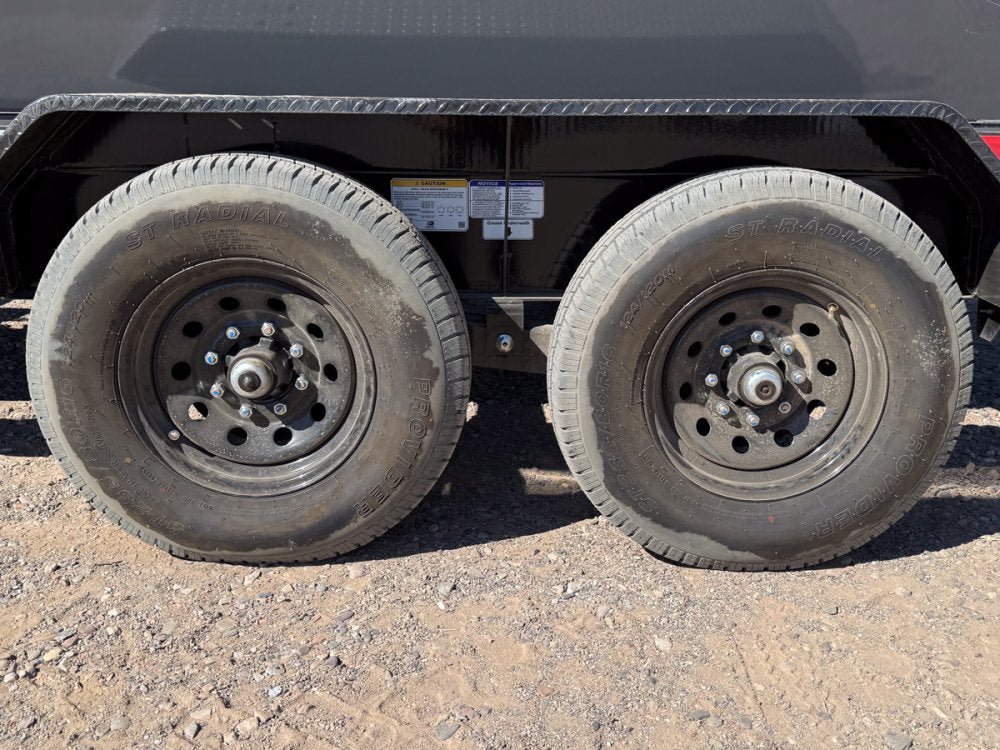 Horizon 16' RDZ GN Roll off Bundle (2) 7k Axles + 3 Bins w/ 4' Walls 3892 - C - Stryker Dealership Group