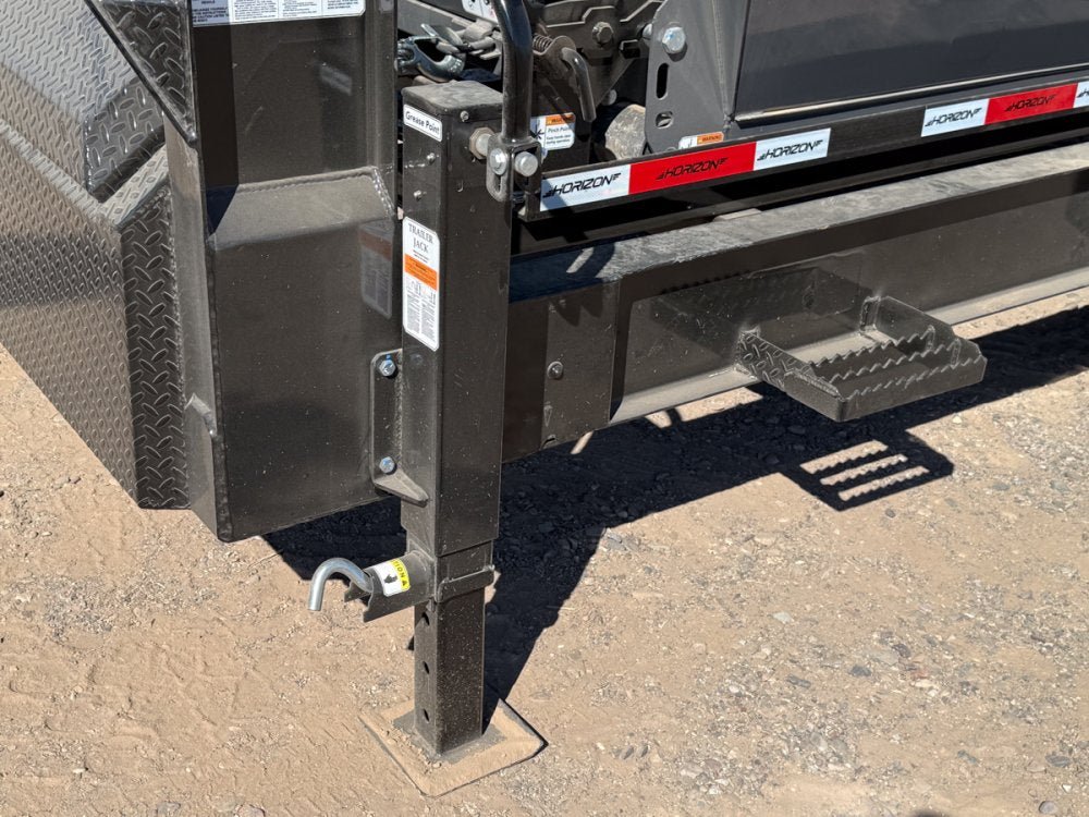 Horizon 16' RDZ GN Roll off Bundle (2) 7k Axles + 3 Bins w/ 4' Walls 3892 - C - Stryker Dealership Group