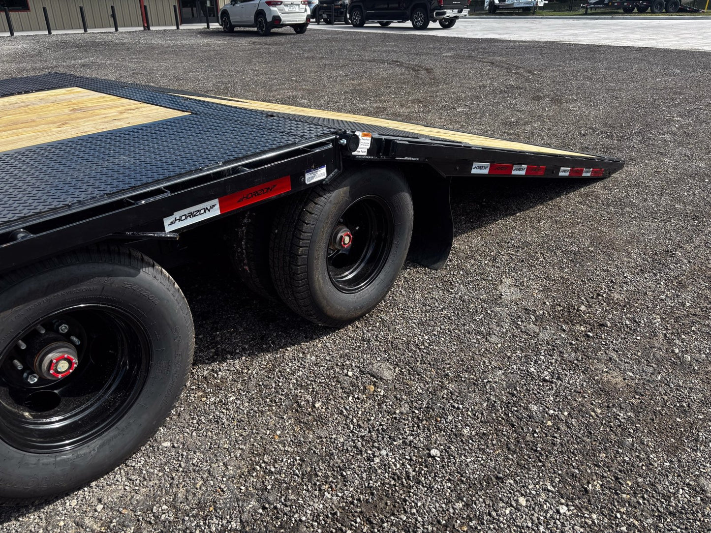 Horizon FYZ Dual Wheel Hydraulic Dovetail Trailer - Stryker Dealership Group