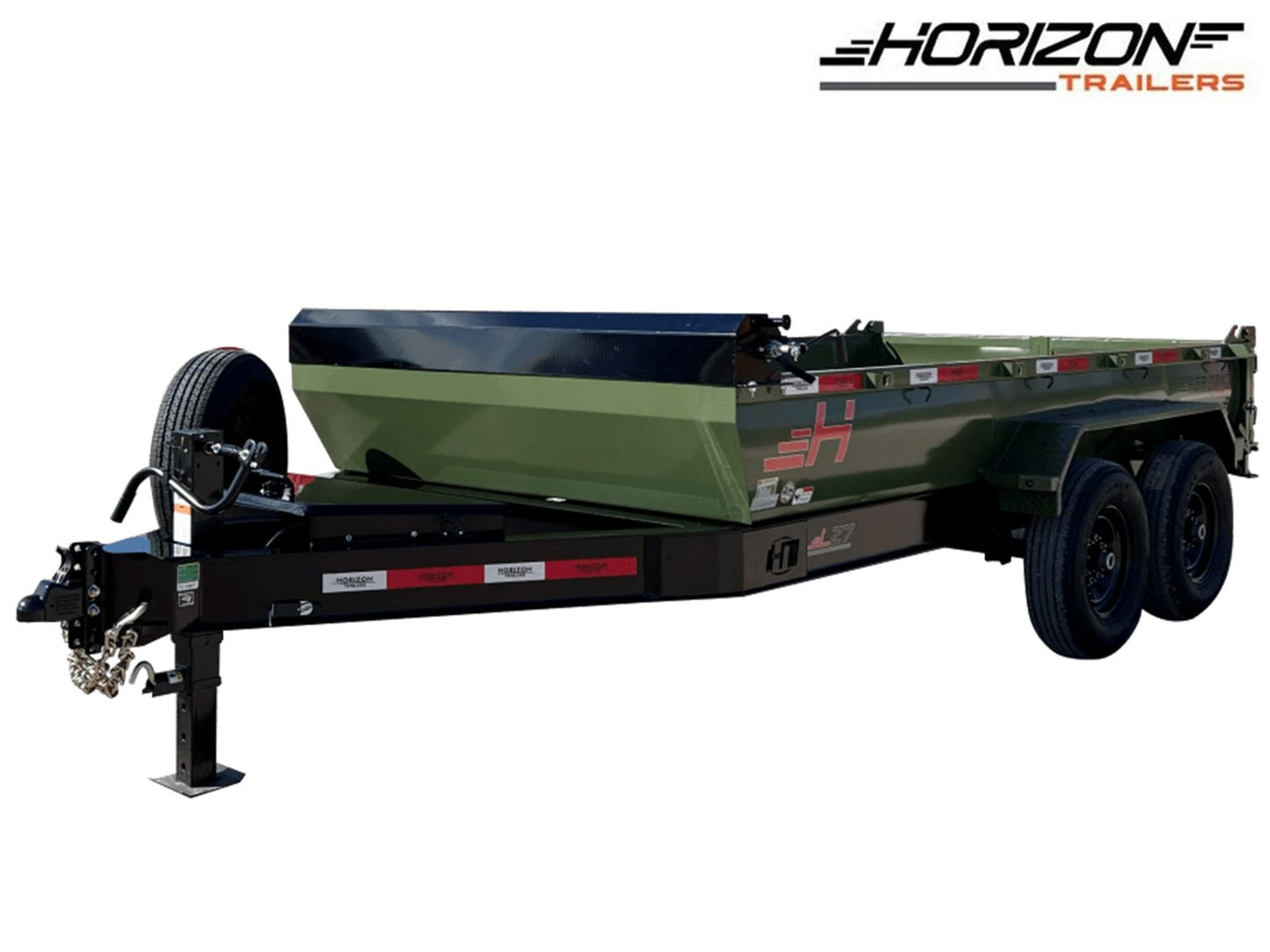 Horizon LZ7 Bumper Pull Dump Trailer - Stryker Dealership Group