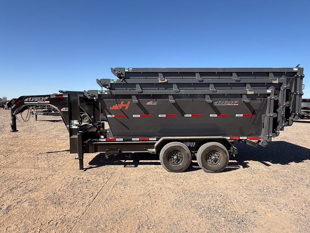 Horizon 14' RDZ BP Roll Off Base (2) 7k Axles - Roll Off Base Trailer/RO 14' Bumper Pull - Stryker Dealership Group