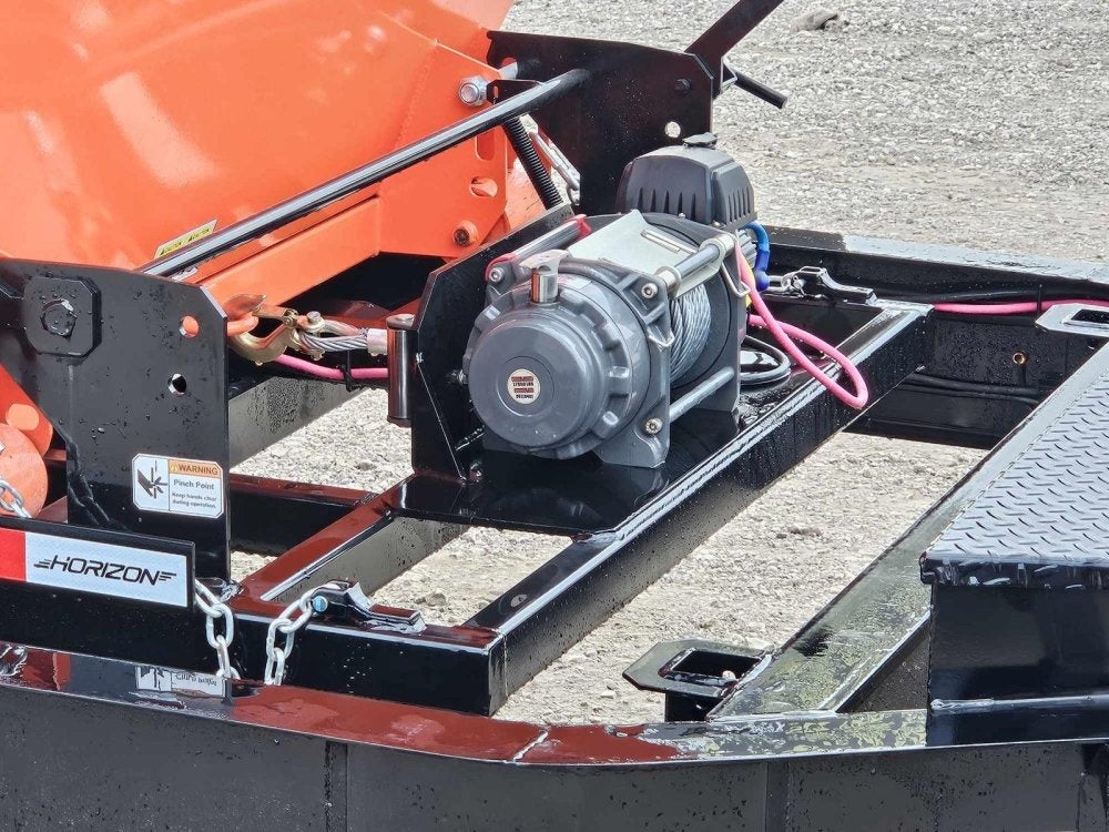 Horizon 14' RDZ BP Roll off Bundle (2) 7k Axles + 1 Bin w/ 4' Walls - Roll Off Packages/RO 14' Bumper Pull - Stryker Dealership Group