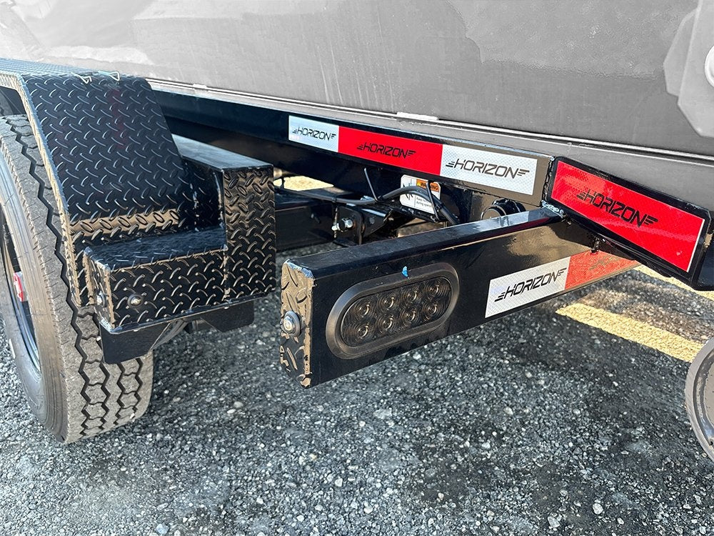 Horizon 14' RDZ BP Roll off Bundle (2) 7k Axles + 1 Bin w/ 4' Walls - Roll Off Packages/RO 14' Bumper Pull - Stryker Dealership Group