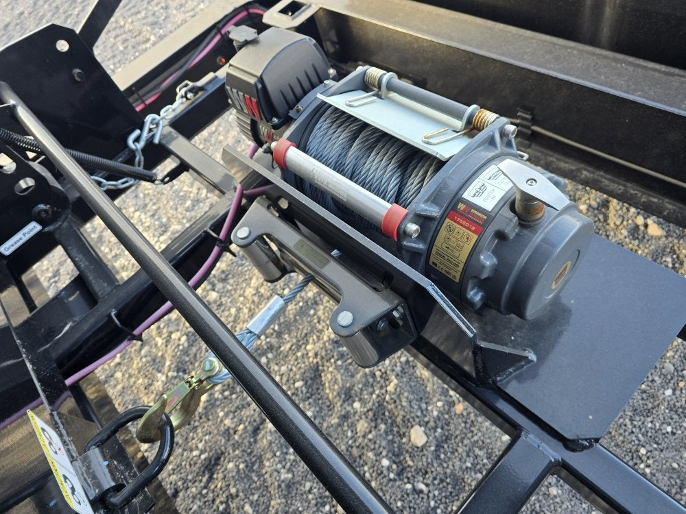 Horizon 14' RDZ BP Roll off Bundle (2) 7k Axles + 3 Bins w/ 4' Walls - Roll Off Packages/RO 14' Bumper Pull - Stryker Dealership Group