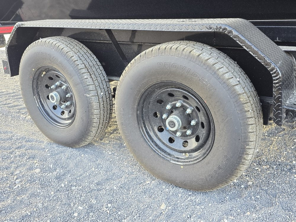 Horizon 14' RDZ BP Roll off Bundle (2) 7k Axles + 3 Bins w/ 4' Walls - Roll Off Packages/RO 14' Bumper Pull - Stryker Dealership Group