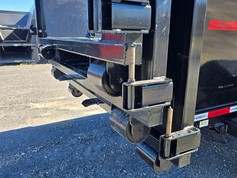 Horizon 14' RDZ BP Roll off Bundle (2) 7k Axles + 3 Bins w/ 4' Walls - Roll Off Packages/RO 14' Bumper Pull - Stryker Dealership Group