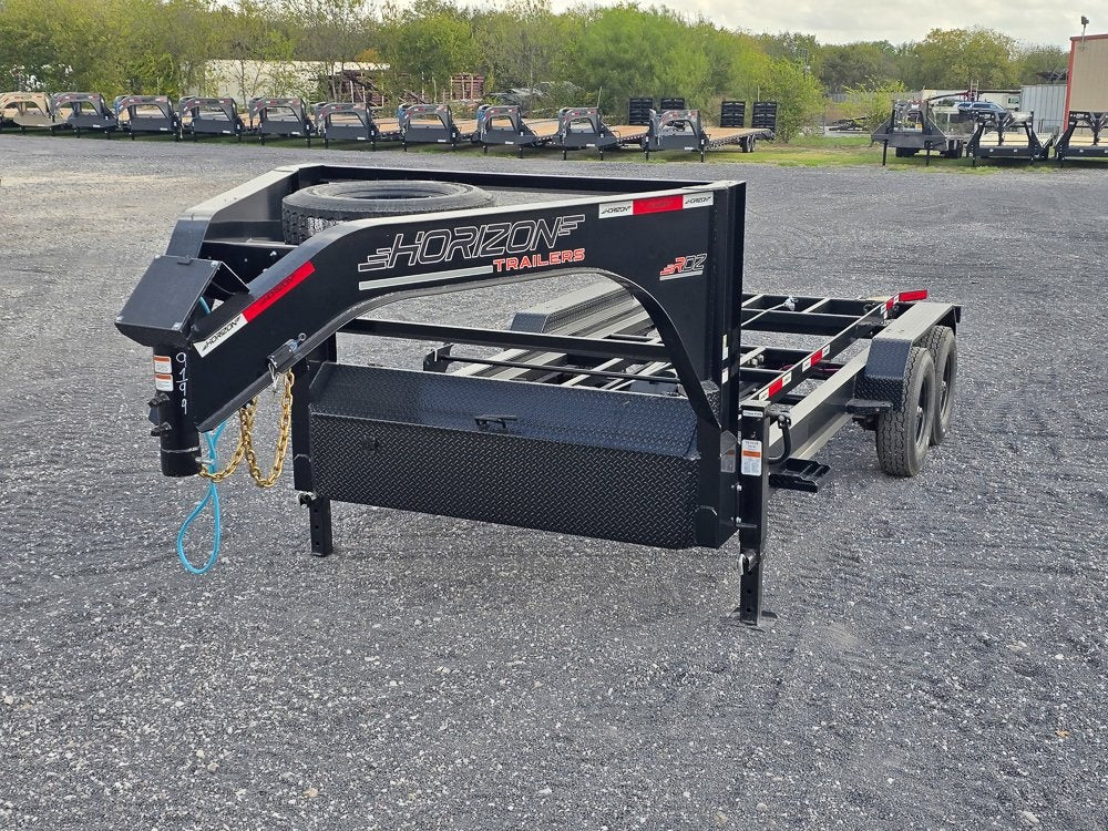 Horizon 14' RDZ GN Roll Off Base 2 - 7k Axles - Roll Off Base Trailer/RO 14' Gooseneck - Stryker Dealership Group